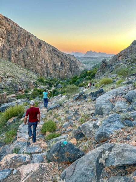 Bergwanderung Oman - Wüste und Meer im Oman