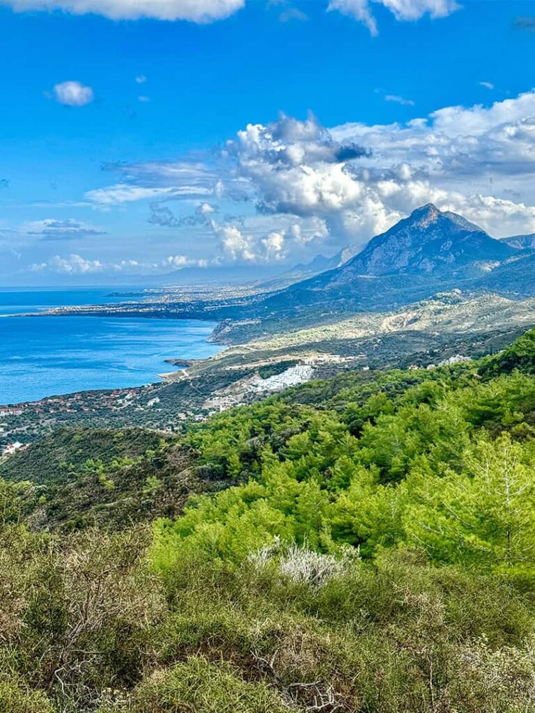 Weltweitwandern Nordzypern Ausblick