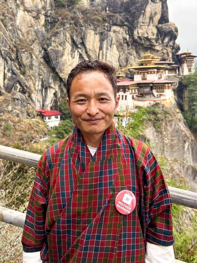 Weltweitwandern Bhutan Guide Nima