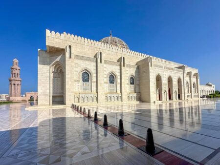 Moschee Oman - Wüste und Meer Oman