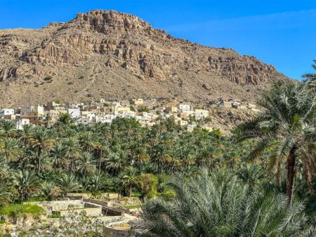 Berg im Oman - Wüste und Meer im Oman