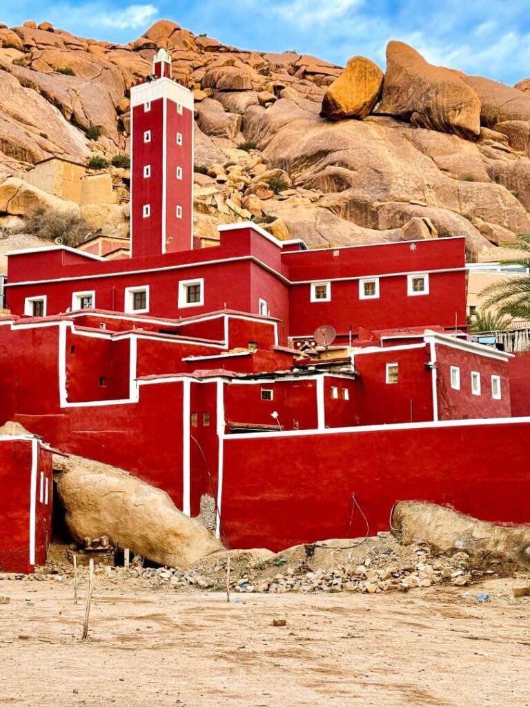 Wandern im Süden von Marokko - Rote Moschee