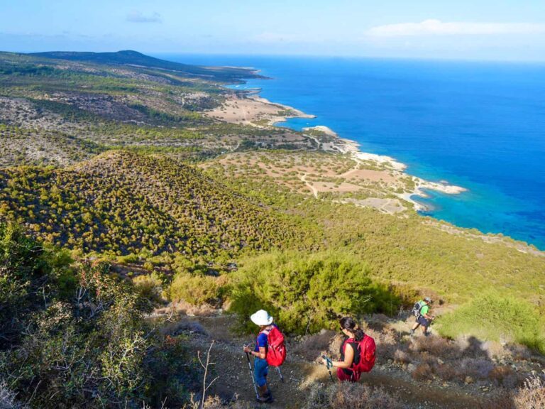 Zypern Wandern mit Meerblick