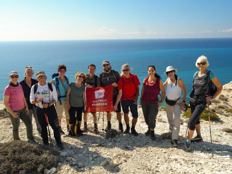 Weltweitwandern Zypern, Wandergruppe