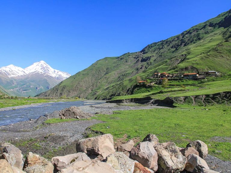 Weltweitwandern, Georgien, Grüne Landschaften