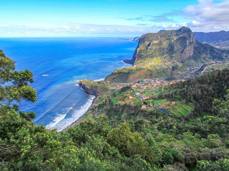 Weltweitwandern Madeira, Meerblick